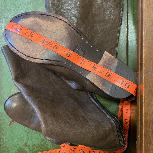 Frye Melissa Button Leather Back Zip Boots- Size 8 - Picture 16 of 16